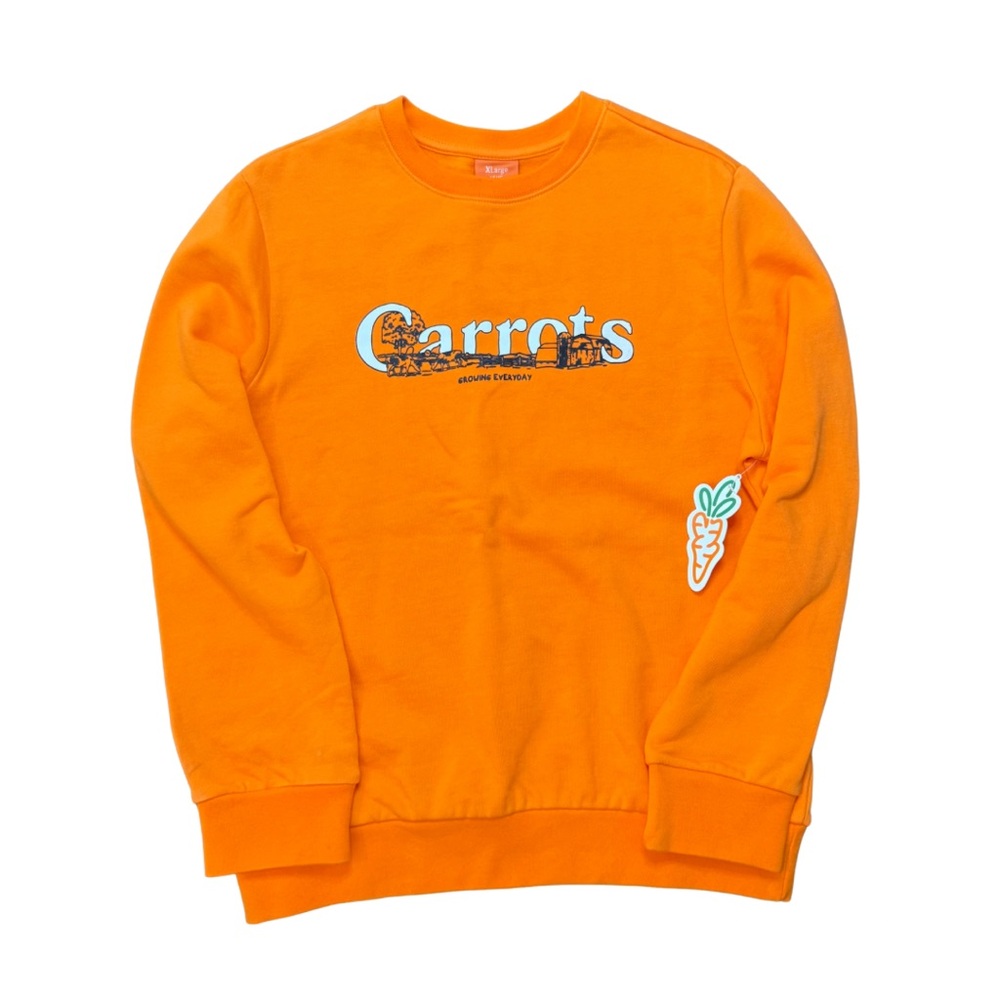 NWT Carrots Orange Crewneck